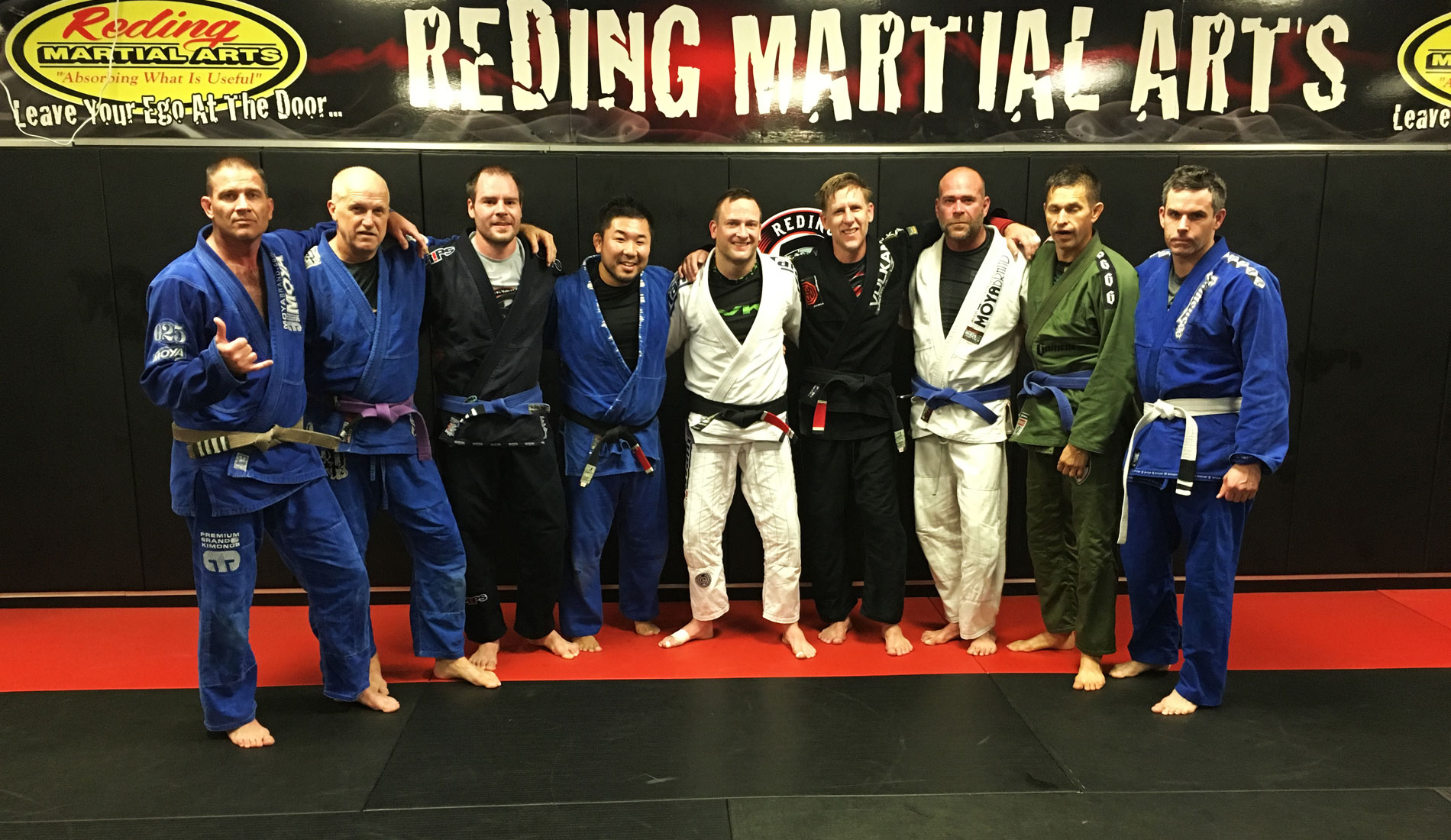 Mark Reding Received his 2nd Degree Black Belt in BJJ