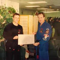 Mark Reding Received his 8th Degree Black Belt in American Kenpo Karate