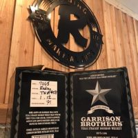 Garrison Brothers Whiskey Selected by RMA
