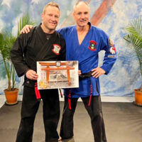 Mark Reding Received his 9th Degree Black Belt in American Kenpo Karate